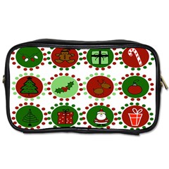 Christmas Toiletries Bags by Mariart