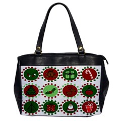 Christmas Office Handbags by Mariart