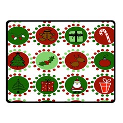 Christmas Fleece Blanket (small) by Mariart