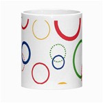 Circle Round Green Blue Red Pink Yellow Morph Mugs Center