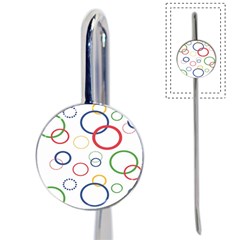 Circle Round Green Blue Red Pink Yellow Book Mark by Mariart