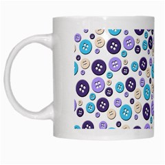 Buttons Chlotes White Mugs