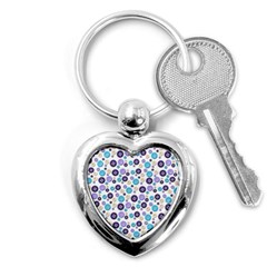 Buttons Chlotes Key Chains (Heart) 