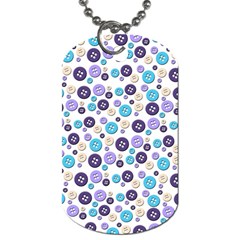 Buttons Chlotes Dog Tag (One Side)