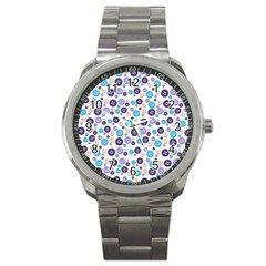 Buttons Chlotes Sport Metal Watch