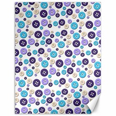 Buttons Chlotes Canvas 12  X 16   by Mariart