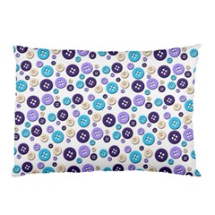 Buttons Chlotes Pillow Case (Two Sides)