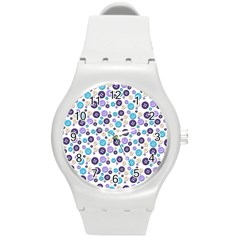 Buttons Chlotes Round Plastic Sport Watch (M)