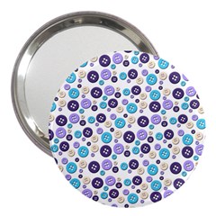 Buttons Chlotes 3  Handbag Mirrors by Mariart