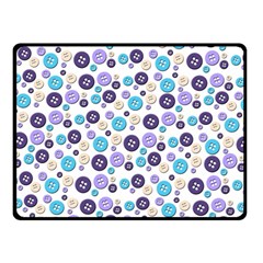 Buttons Chlotes Double Sided Fleece Blanket (Small) 