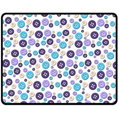 Buttons Chlotes Double Sided Fleece Blanket (Medium) 