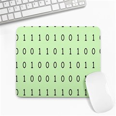 Code Number One Zero Large Mousepads by Mariart