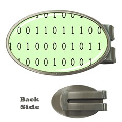 Code Number One Zero Money Clips (oval)  by Mariart