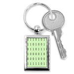 Code Number One Zero Key Chains (Rectangle)  Front