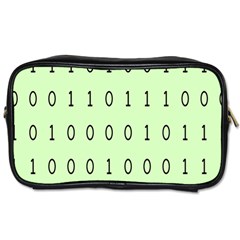 Code Number One Zero Toiletries Bags 2-side by Mariart