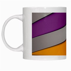 Colorful Geometry Shapes Line Green Grey Pirple Yellow Blue White Mugs by Mariart