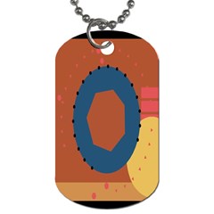 Digital Music Is Described Sound Waves Dog Tag (One Side)