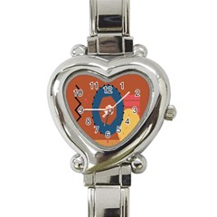 Digital Music Is Described Sound Waves Heart Italian Charm Watch