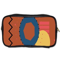 Digital Music Is Described Sound Waves Toiletries Bags 2-side by Mariart