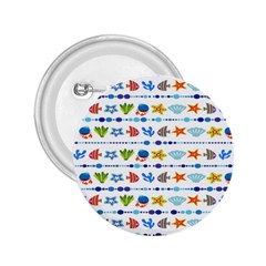 Coral Reef Fish Coral Star 2 25  Buttons by Mariart