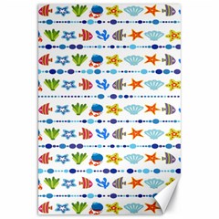 Coral Reef Fish Coral Star Canvas 20  X 30   by Mariart