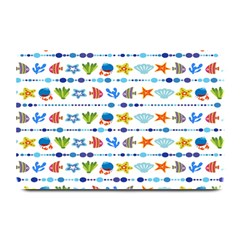 Coral Reef Fish Coral Star Plate Mats by Mariart