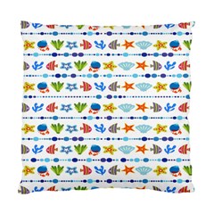 Coral Reef Fish Coral Star Standard Cushion Case (one Side) by Mariart