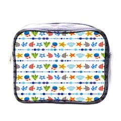 Coral Reef Fish Coral Star Mini Toiletries Bags by Mariart