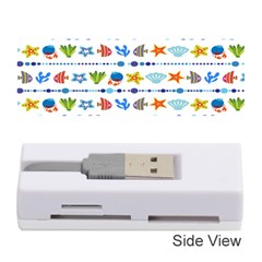 Coral Reef Fish Coral Star Memory Card Reader (stick)  by Mariart