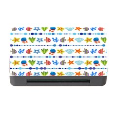 Coral Reef Fish Coral Star Memory Card Reader With Cf by Mariart