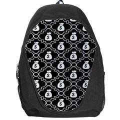 Dollar Money Bag Backpack Bag by Mariart