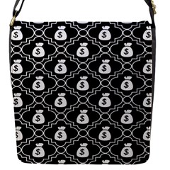 Dollar Money Bag Flap Messenger Bag (s) by Mariart