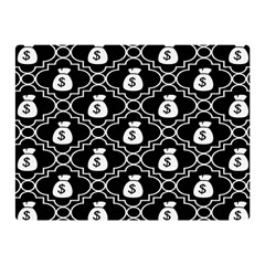 Dollar Money Bag Double Sided Flano Blanket (mini)  by Mariart