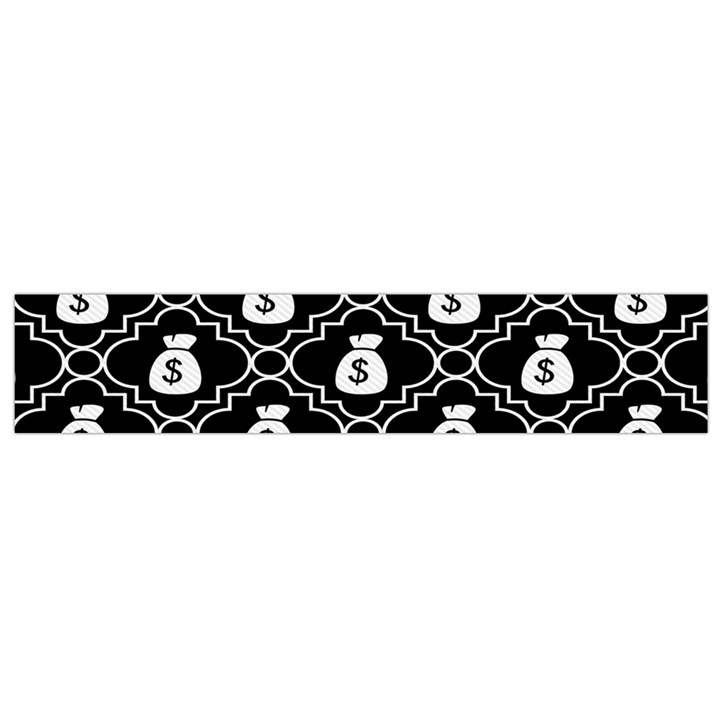 Dollar Money Bag Flano Scarf (Small)