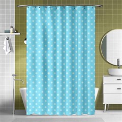 Dots Shower Curtain 48  X 72  (small)  by Valentinaart