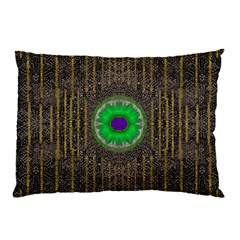 In The Stars And Pearls Is A Flower Pillow Case (two Sides) by pepitasart