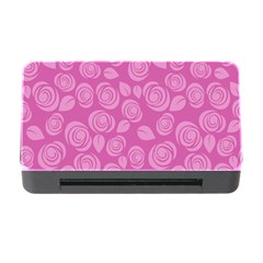 Floral Pattern Memory Card Reader With Cf by Valentinaart