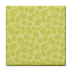 Floral pattern Tile Coasters