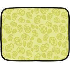 Floral pattern Fleece Blanket (Mini)