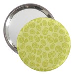 Floral pattern 3  Handbag Mirrors Front