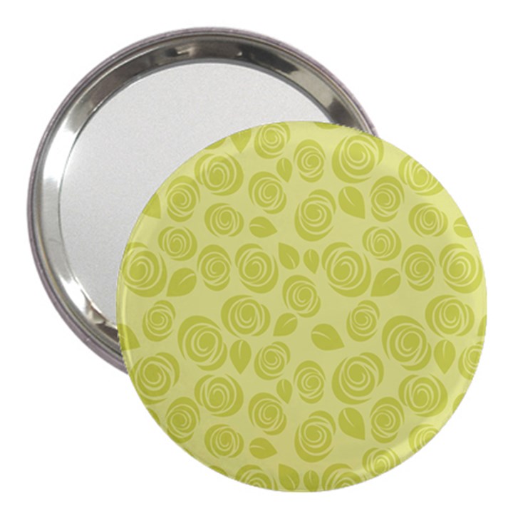 Floral pattern 3  Handbag Mirrors