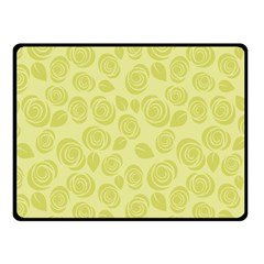 Floral pattern Double Sided Fleece Blanket (Small) 