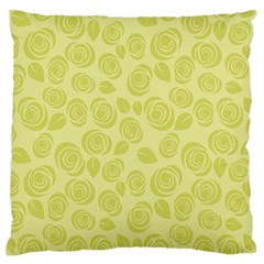 Floral pattern Large Flano Cushion Case (One Side)