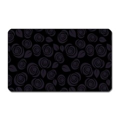 Floral Pattern Magnet (rectangular) by Valentinaart