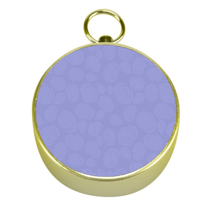 Floral pattern Gold Compasses