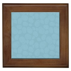 Floral Pattern Framed Tiles by Valentinaart