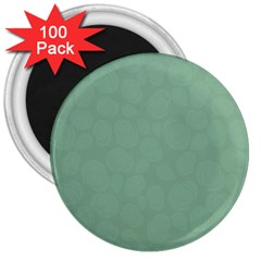 Floral Pattern 3  Magnets (100 Pack)