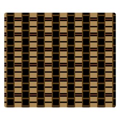 Geometric Shapes Plaid Line Double Sided Flano Blanket (small)  by Mariart