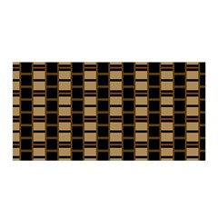 Geometric Shapes Plaid Line Satin Wrap by Mariart