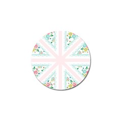 Frame Flower Floral Sunflower Line Golf Ball Marker (4 Pack) by Mariart